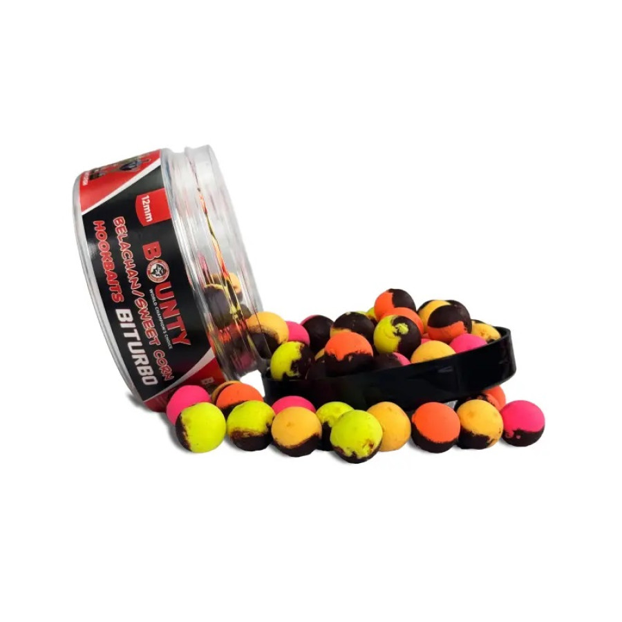 Премиум насадка Bounty Biturbo - Belachan/Sweet Corn (белачан/кукуруза) 10мм mix colours