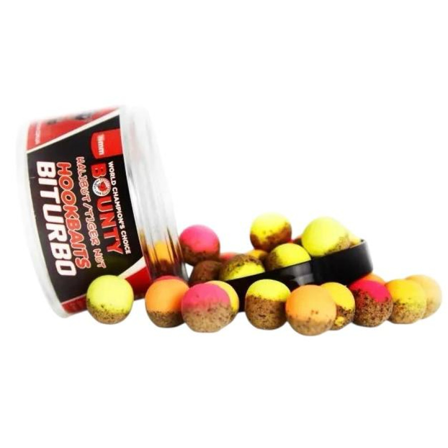 Премиум насадка Bounty Biturbo – Halibut/Tiger Nut (палтус/тигровый орех) 12мм mix colours