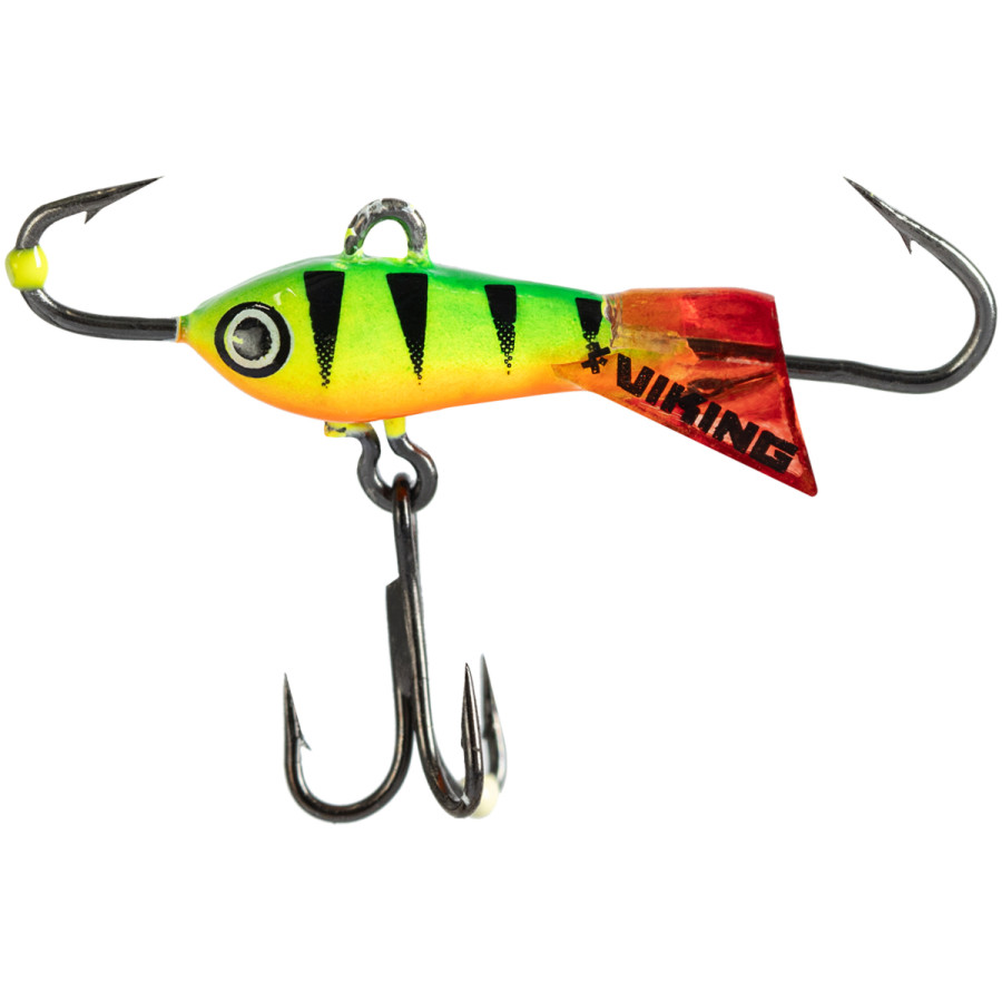 Балансир Viking Fishing Yeti Ice Jig 15mm 1.5g col.04 Fire Perch