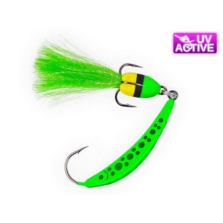 Блешня ПрофМонтаж "Лижа" 12g col.Green Блешня ПрофМонтаж "Лижа" 12g col.Green