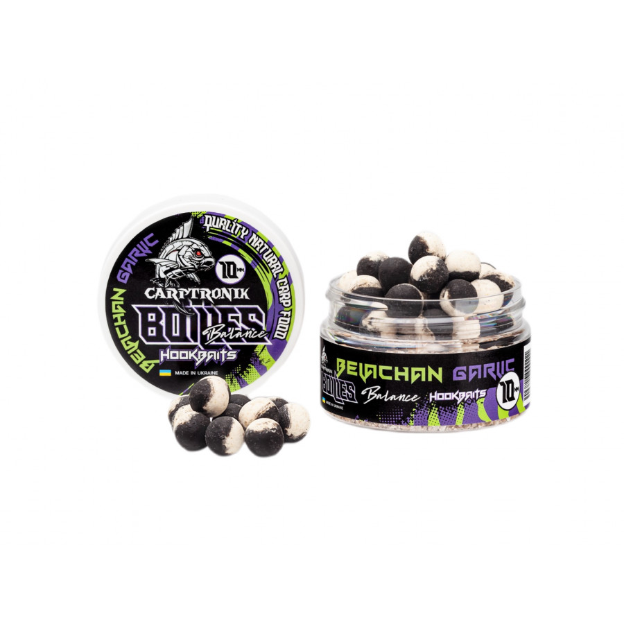 Насадочный бойл Balance, 10мм Белачан-чеснок