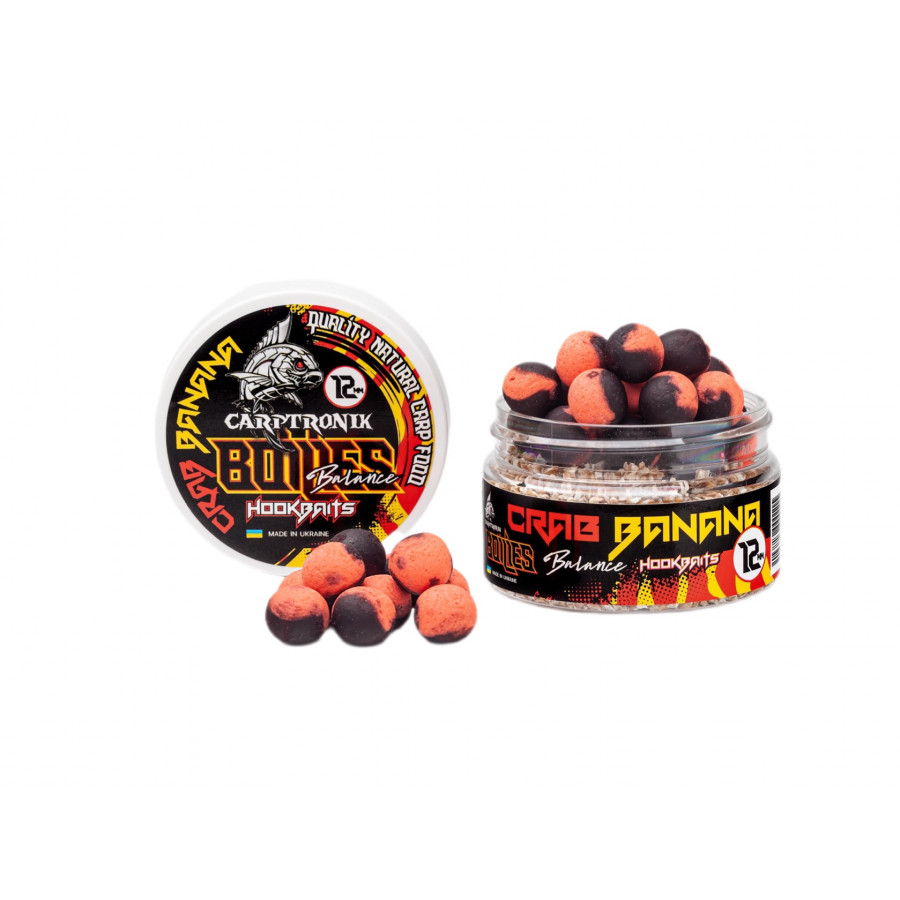 Насадочный бойл Balance, 12мм Краб-банан