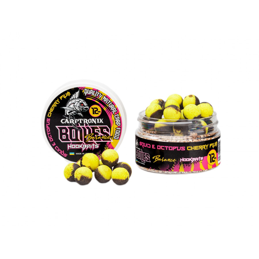 Насадочный бойл Balance, 12мм Кальмар осьминог-алича