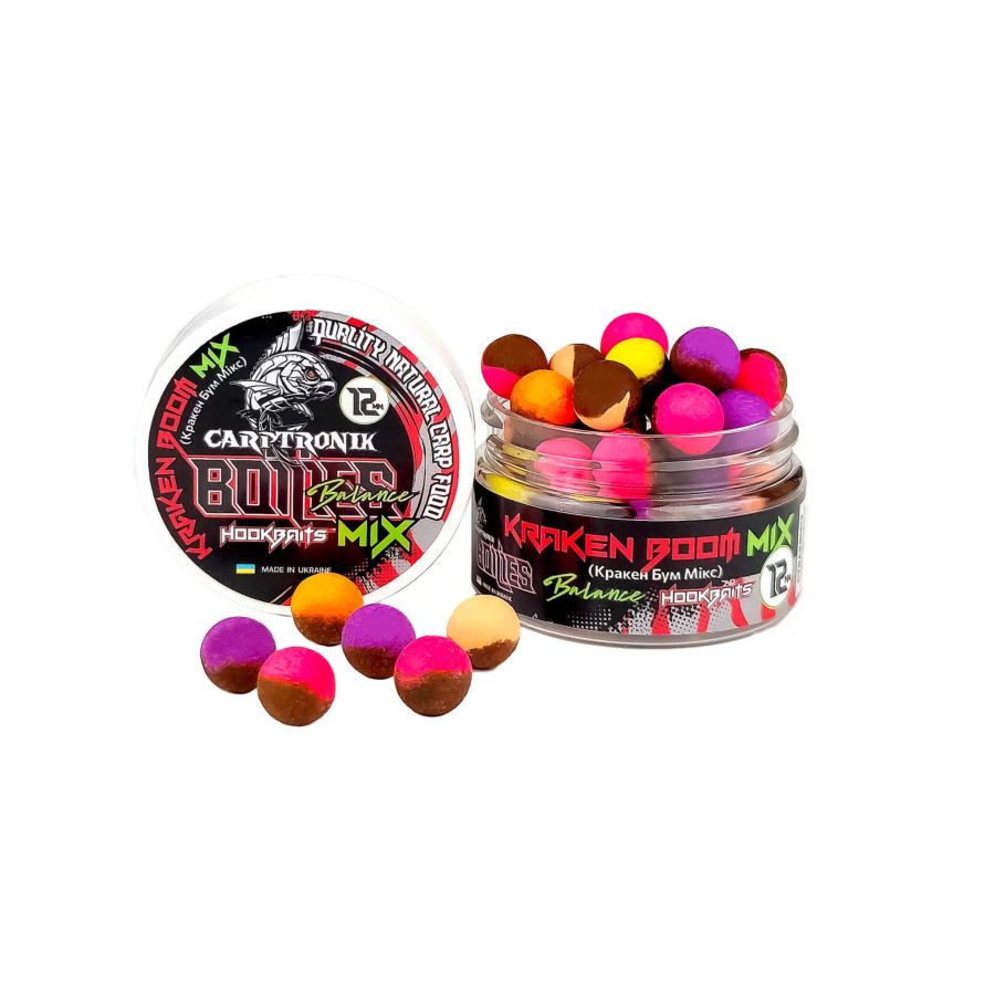Насадочный бойл Balance, 12мм Kraken BOOM MIX