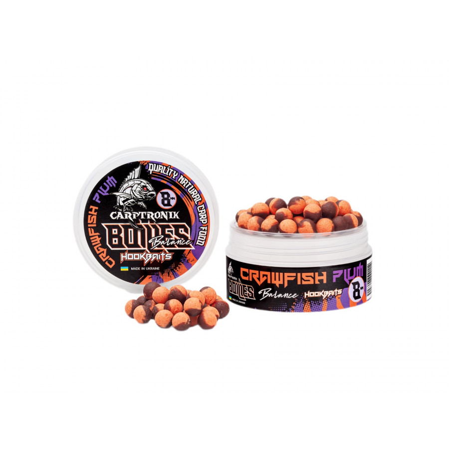 Насадочный бойл Balance 8мм Рак-слива