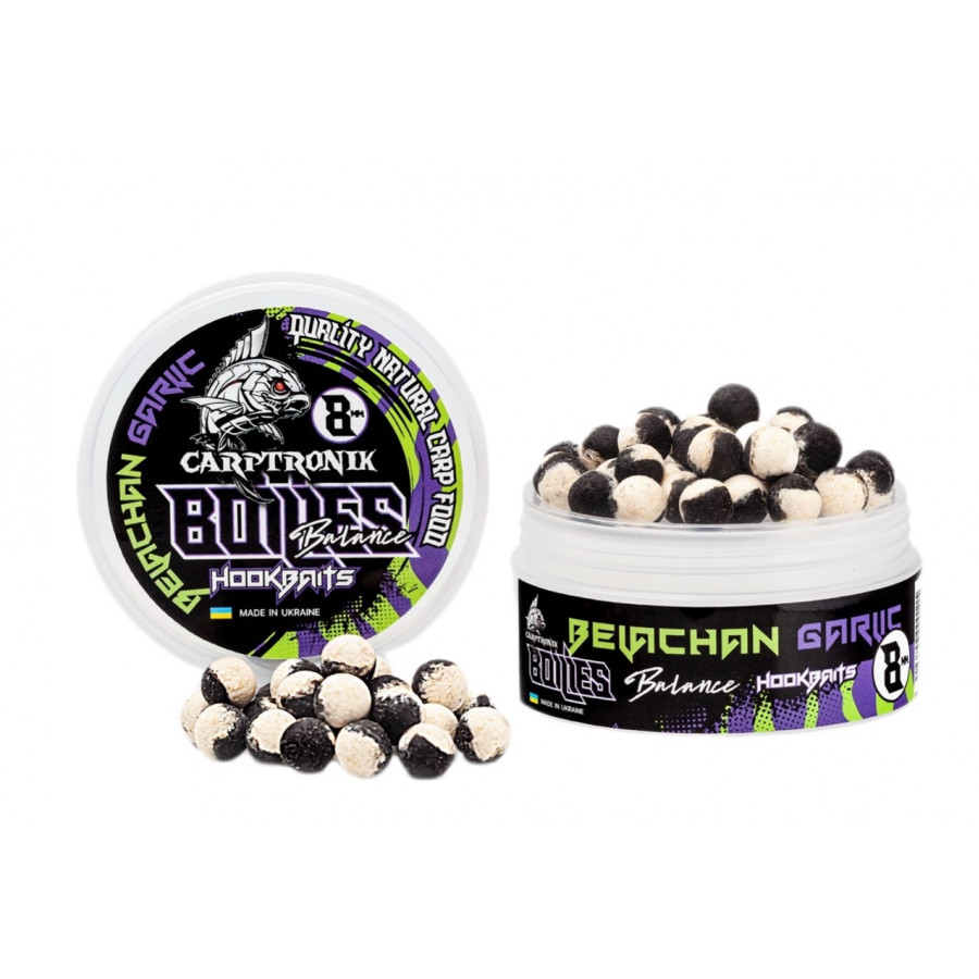 Насадочный бойл Balance 8мм Белачан-чеснок