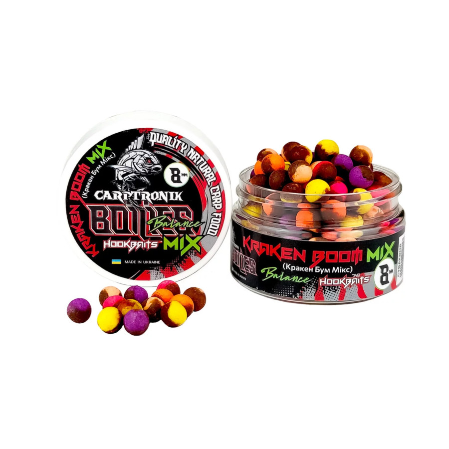 Насадочный бойл Balance 8мм Kraken BOOM MIX