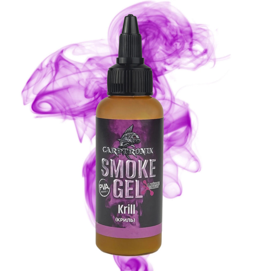 Аттрактант гель Carptronik Smoke gel Krill (Kриль) 60ml
