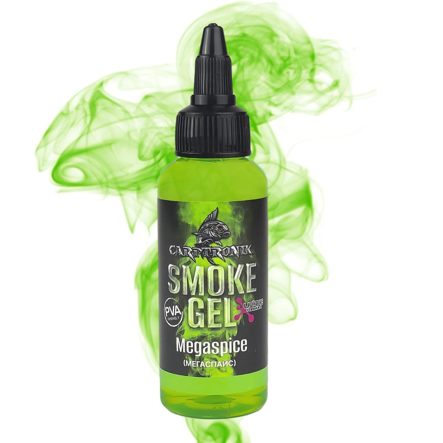 Аттрактант гель Carptronik Smoke gel Megaspice (Mегаспайс) 60ml