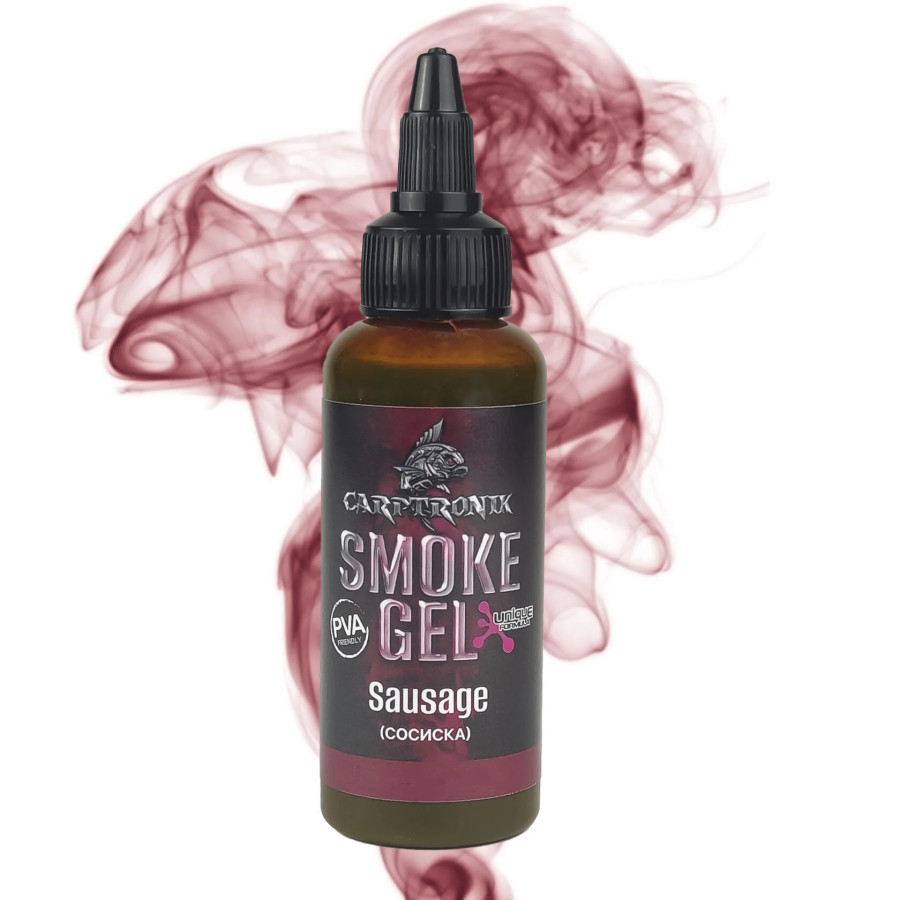 Аттрактант гель Carptronik Smoke gel Sausage (Сосиска) 60ml