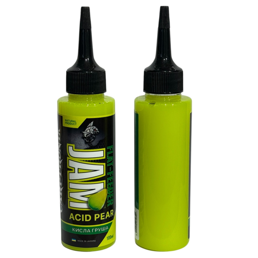 Аттрактант Flat-feeder jam Carptronik Acid Pear (Кислая Груша) 100ml