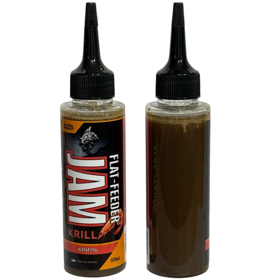 Аттрактант Flat-feeder jam Carptronik Krill (Kриль) 100ml