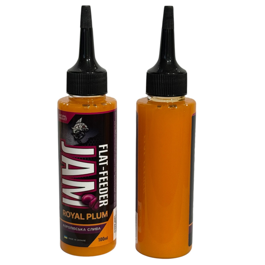 Аттрактант Flat-feeder jam Carptronik Royal Plum (Королівська слива) 100ml