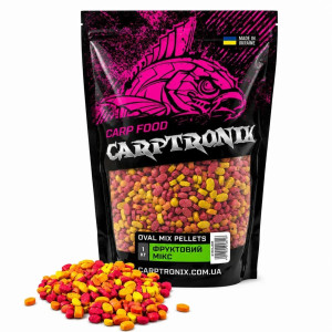 Пеллетс Carptronik OVAL MIX Фруктовый микс 1 кг Пеллетс Carptronik OVAL MIX Фруктовый микс 1 кг