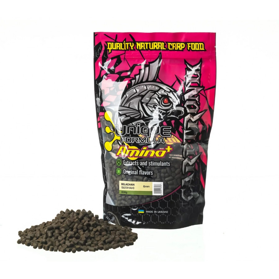 Пеллетс кормовой Carptronik белочан 6mm 800g