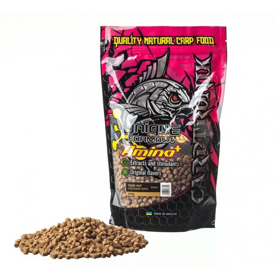 Пеллетс кормовой Carptronik тигровый орех 6mm 800g