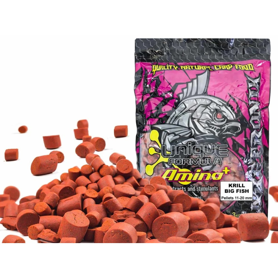 Пеллетс кормовой Carptronik Krill Big Fish Mix 11-20мм 3kg