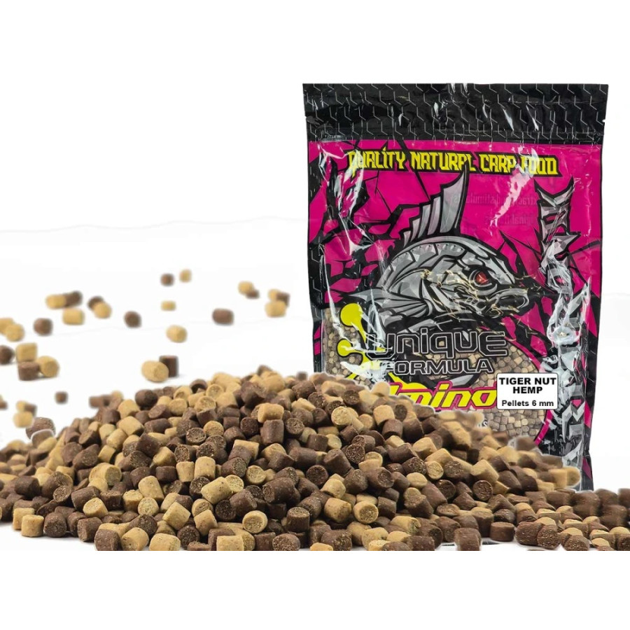 Пеллетс кормовой Carptronik Hemp/Tiger Nut (Конопля/Тигровый орех) 6mm 3kg