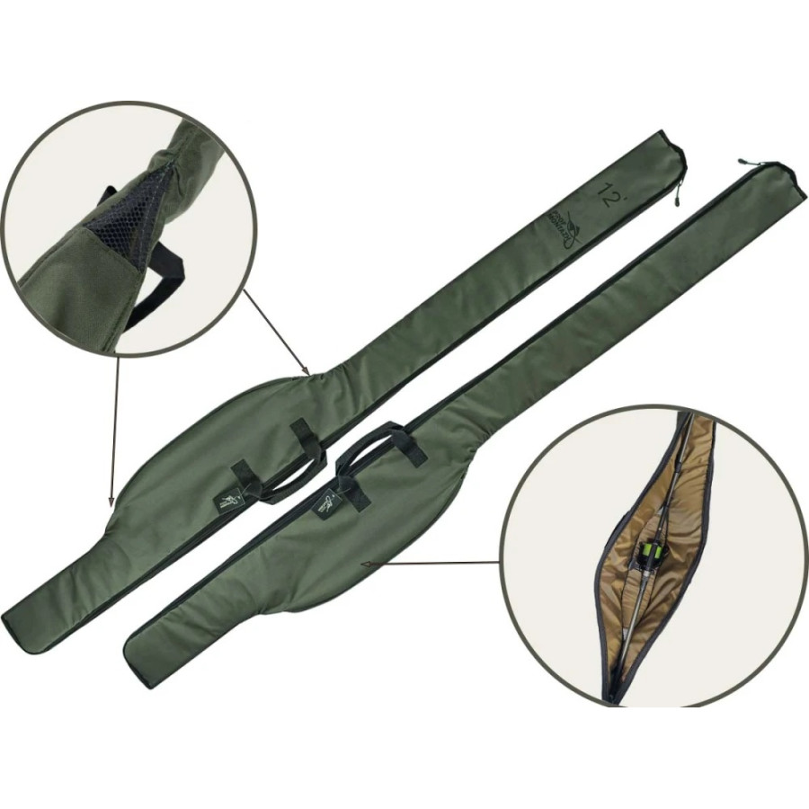 Чохол ПрофМонтаж для сподового та маркерного вудилища Huge Case 12ft, 3.6м Чохол ПрофМонтаж для сподового та маркерного вудилища Huge Case 12ft, 3.6м