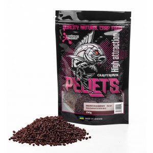 Carptronik метод- стик микс пеллетс "Кальмар-клюква" 3мм 250g