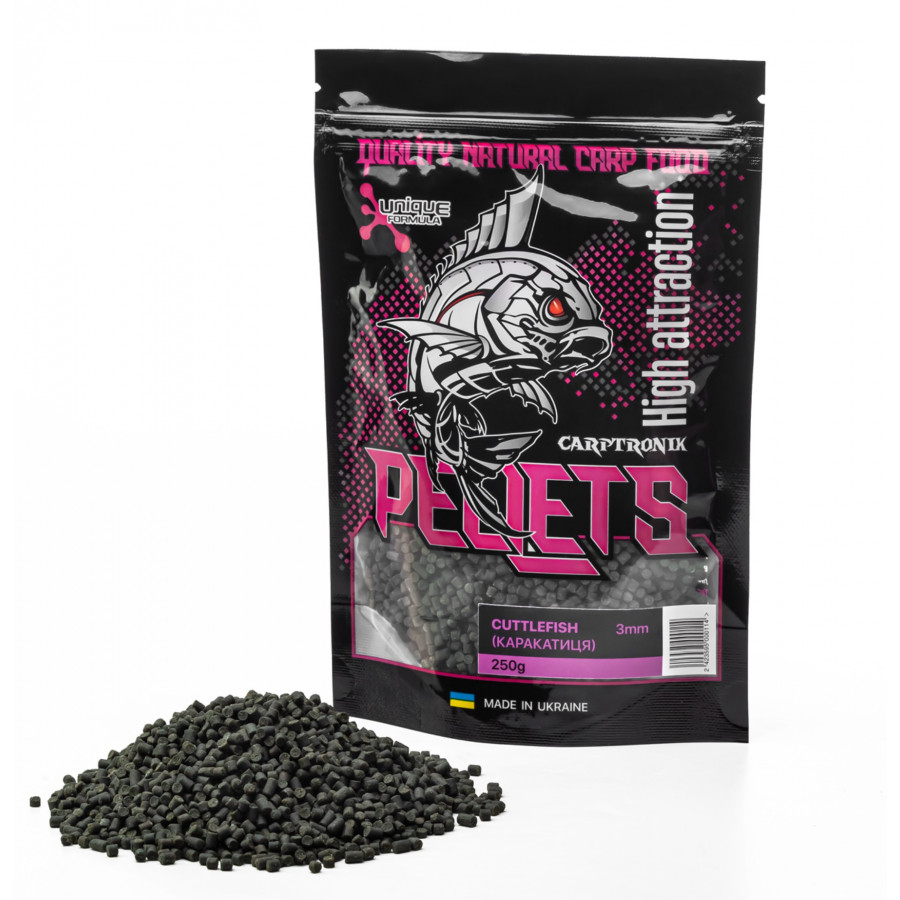 Carptronik метод- стик микс пеллетс "Каракатица" 3мм 250g