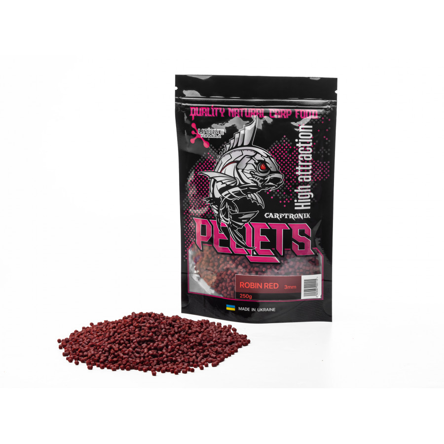 Carptronik метод- стик микс пеллетс "Robin red" 3мм 250g