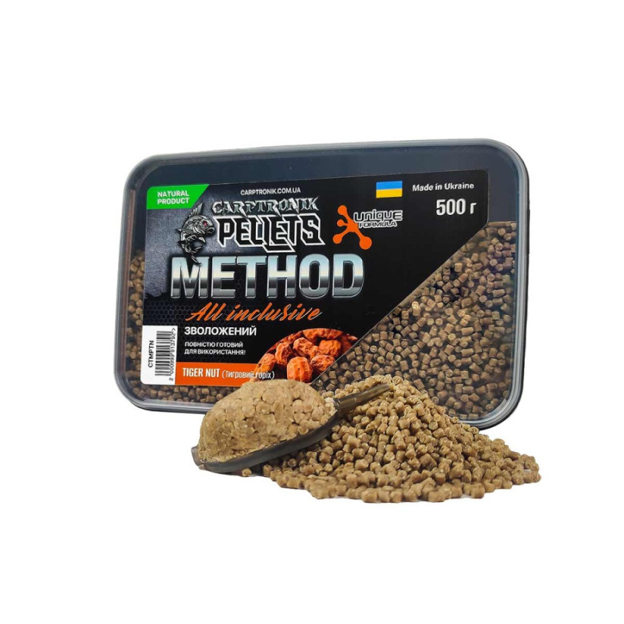 Пелетс Carptronik увлажненный All-Inclusive Tiger nut (Tигровый орех) 500g