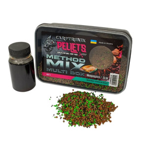 Пелетс Carptronik Method mix Multi Box, 400g (Ликвид Мегаспайс-GLM 100g)