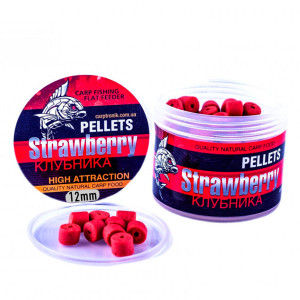 Насадочний пеллетс Carptronik "Клубника" 12mm