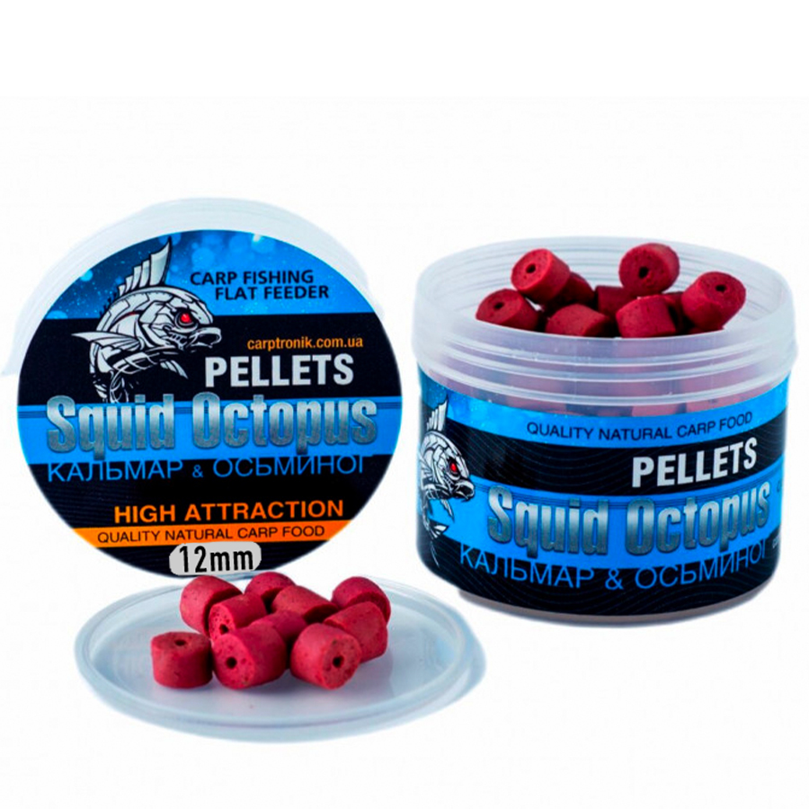 Насадочний пеллетс Carptronik "Кальмар осьминог" 12mm