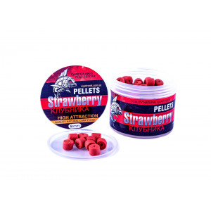 Насадочний пеллетс Carptronik "Клубника" 8mm