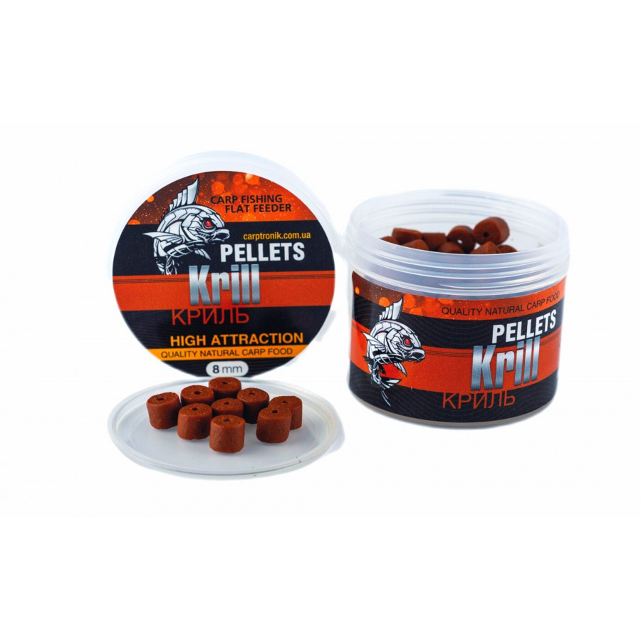 Насадочний пеллетс Carptronik "Криль" 8mm