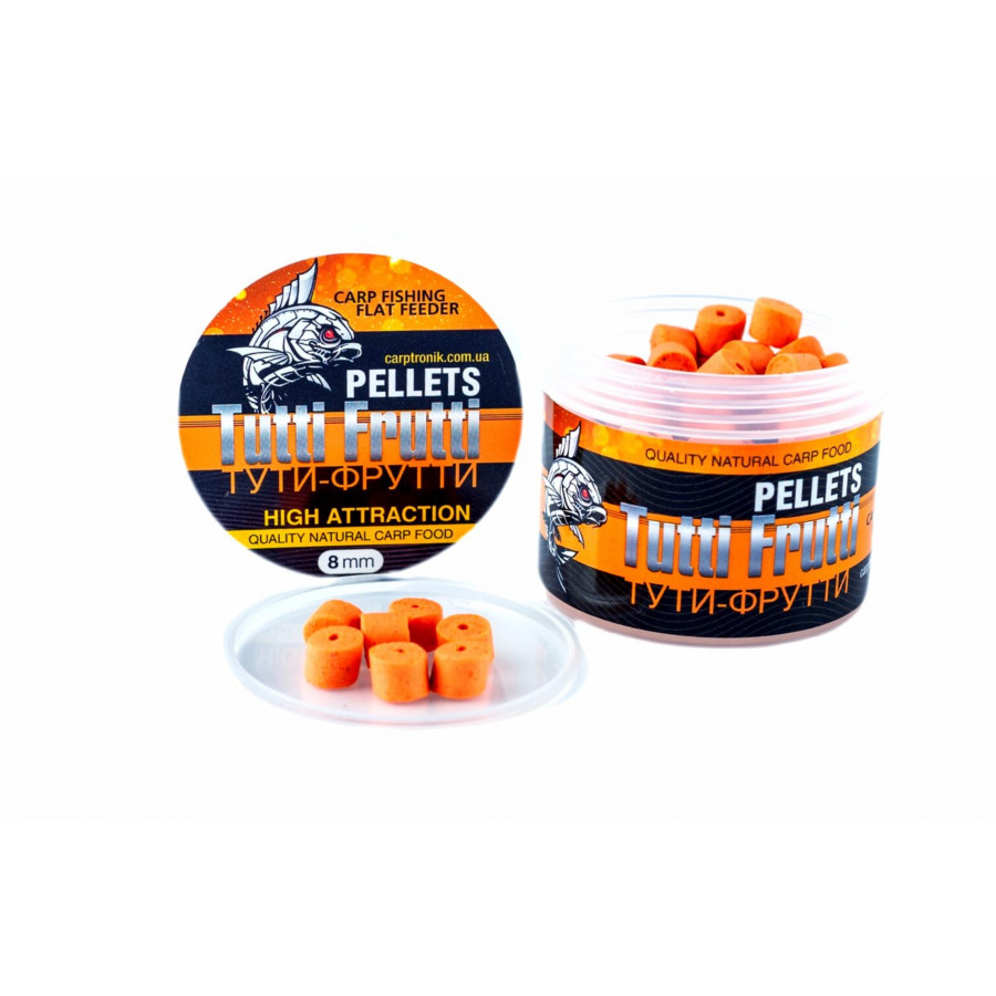Насадочний пеллетс Carptronik "Тутти-фрутти" 8mm