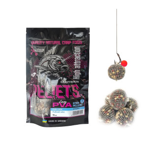 Готовый ПВА стик Carptronik lazy PVA stick pellets Fish mix (Рыбный микс) 15шт