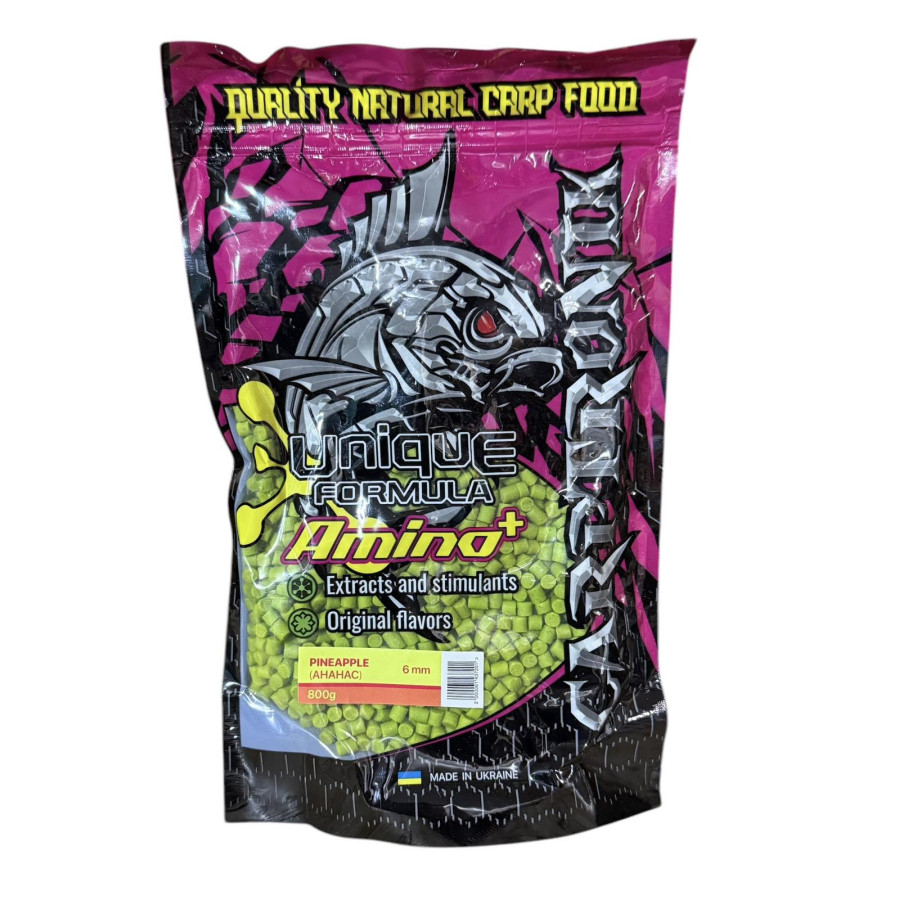 Пеллетс кормовой Carptronik ананас 6mm 800g
