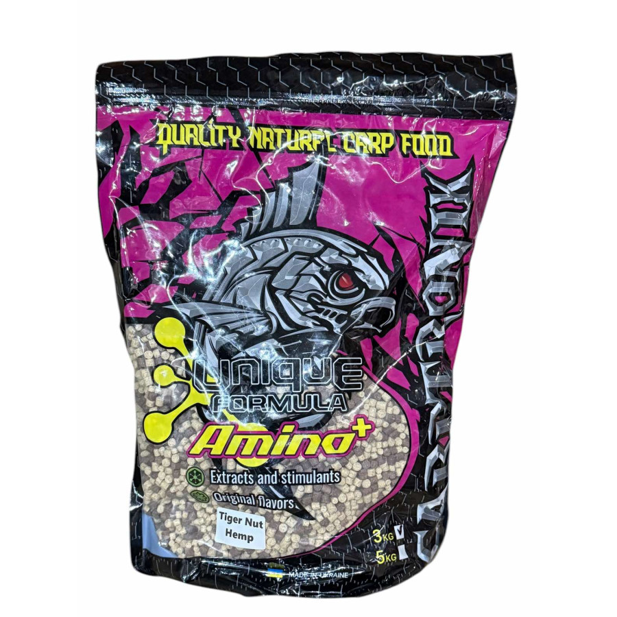 Пеллетс кормовой Carptronik Hemp/Tiger Nut (Конопля/Тигровый орех) 6mm 3kg
