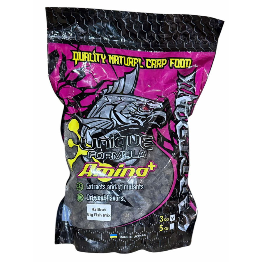 Пеллетс кормовой Carptronik Halibut Big Fish Mix 11-20mm 3kg