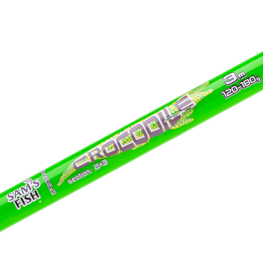 Спиннинг карповый фидер Crocodile "Green" 120-180g 3.00m Спиннинг карповый фидер Crocodile "Green" 120-180g 3.00m