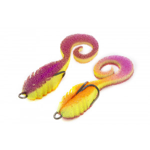 Поролоновая рыбка Профмонтаж Dancing tail 3.5" col.907 (2шт\уп)