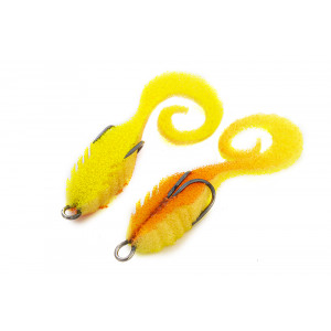 Поролонова рибка Профмонтаж Dancing tail 3.5" col.910 (2шт\уп)