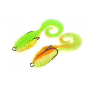 Поролонова рибка Профмонтаж Dancing tail 3.5" col.906 (2шт\уп) Поролонова рибка Профмонтаж Dancing tail 3.5" col.906 (2шт\уп)