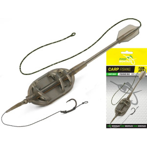 ПрофМонтаж годівниця Romanian Короп-флет Darts (бойлова 1 гачок.) 80гр. ПрофМонтаж годівниця Romanian Короп-флет Darts (бойлова 1 гачок.) 80гр.