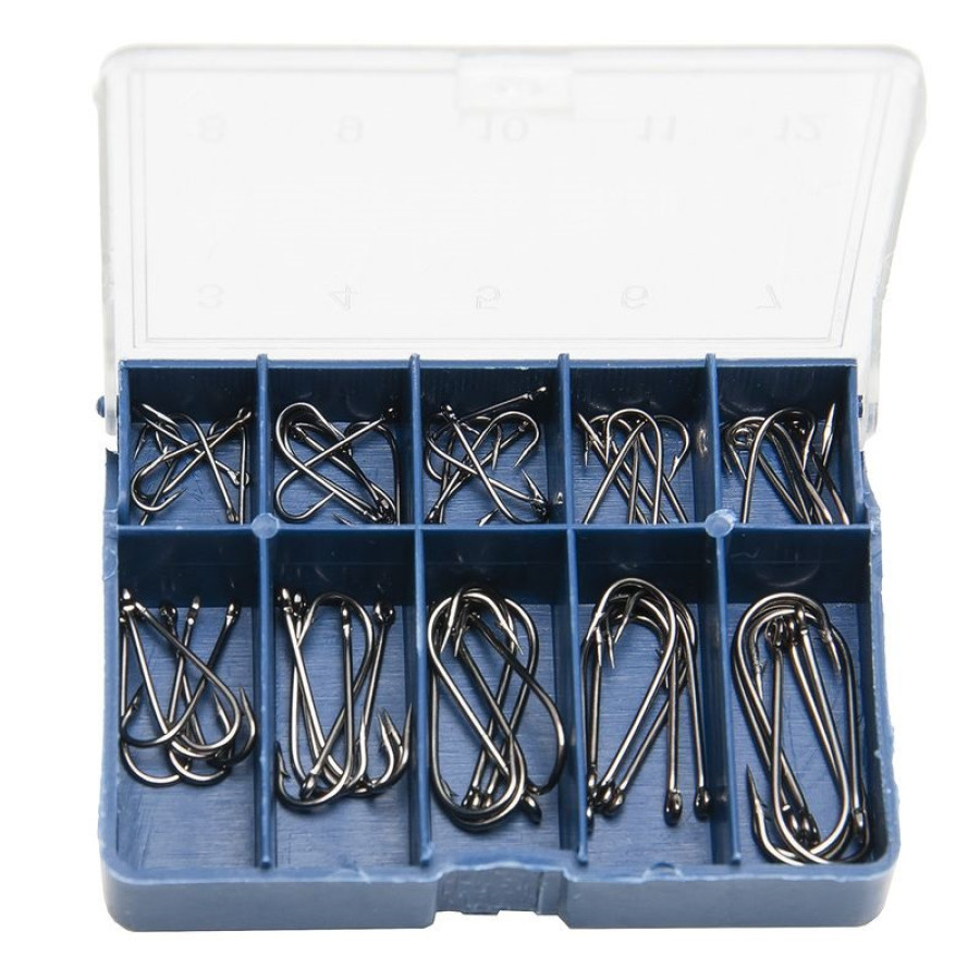 Набір гачків чорний (10шт / уп)