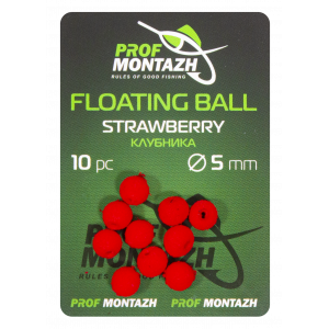 Плавающая насадка Floating Ball 5mm Клубника "Strawberry" Плавающая насадка Floating Ball 5mm Клубника "Strawberry"