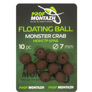 Плаваюча насадка Floating Ball 7mm Монстр краб "Monster crab" Плаваюча насадка Floating Ball 7mm Монстр краб "Monster crab"