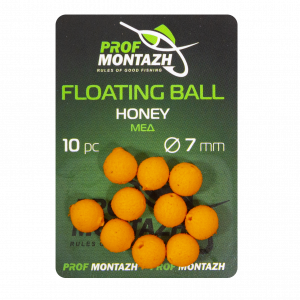 Плавающая насадка Floating Ball 7mm Мёд "Honey" Плавающая насадка Floating Ball 7mm Мёд "Honey"