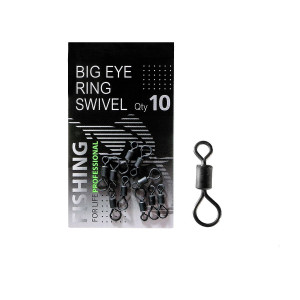 Вертлюг с большим кольцом (10шт/уп) Вертлюг с большим кольцом (10шт/уп)