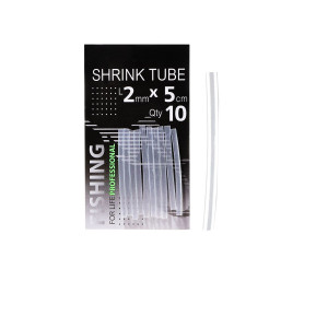 Трубка термозбіжна прозора 2,0мм. L-5см.(10шт/уп)