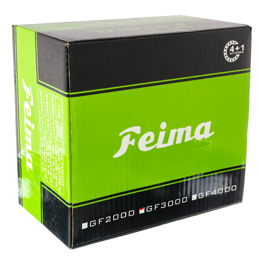 Спиннинговая катушка Feima GF-3000 4+1b Спиннинговая катушка Feima GF-3000 4+1b