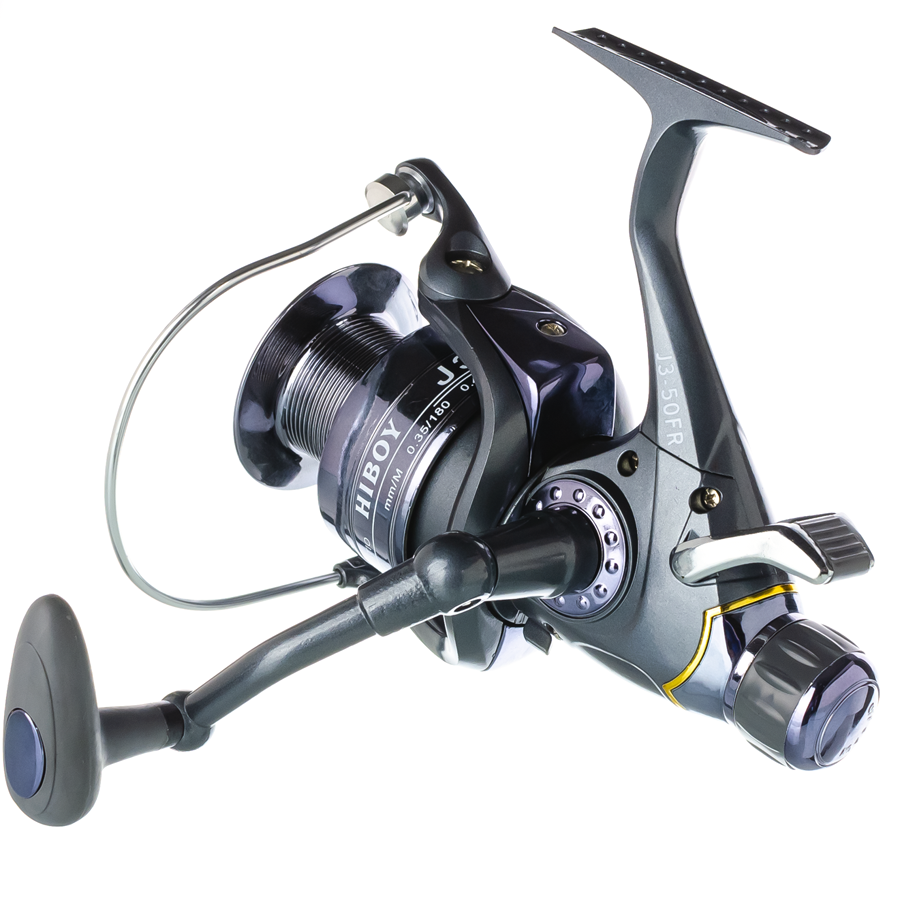 Карповая катушка Hiboy J3FR-50 с бейтранером 5 подшипников Карповая катушка Hiboy J3FR-50 с бейтранером 5 подшипников